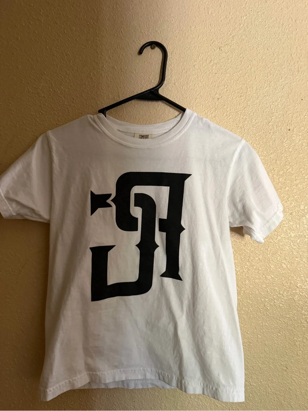 Perfect Game  Comfort Colors White Crewneck Tee with Subtle Tag Detail
